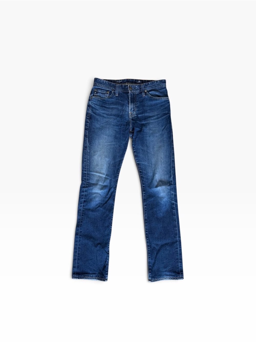 Ag Adriano Goldschmied The Everett straight leg denim blue jean size 30 western